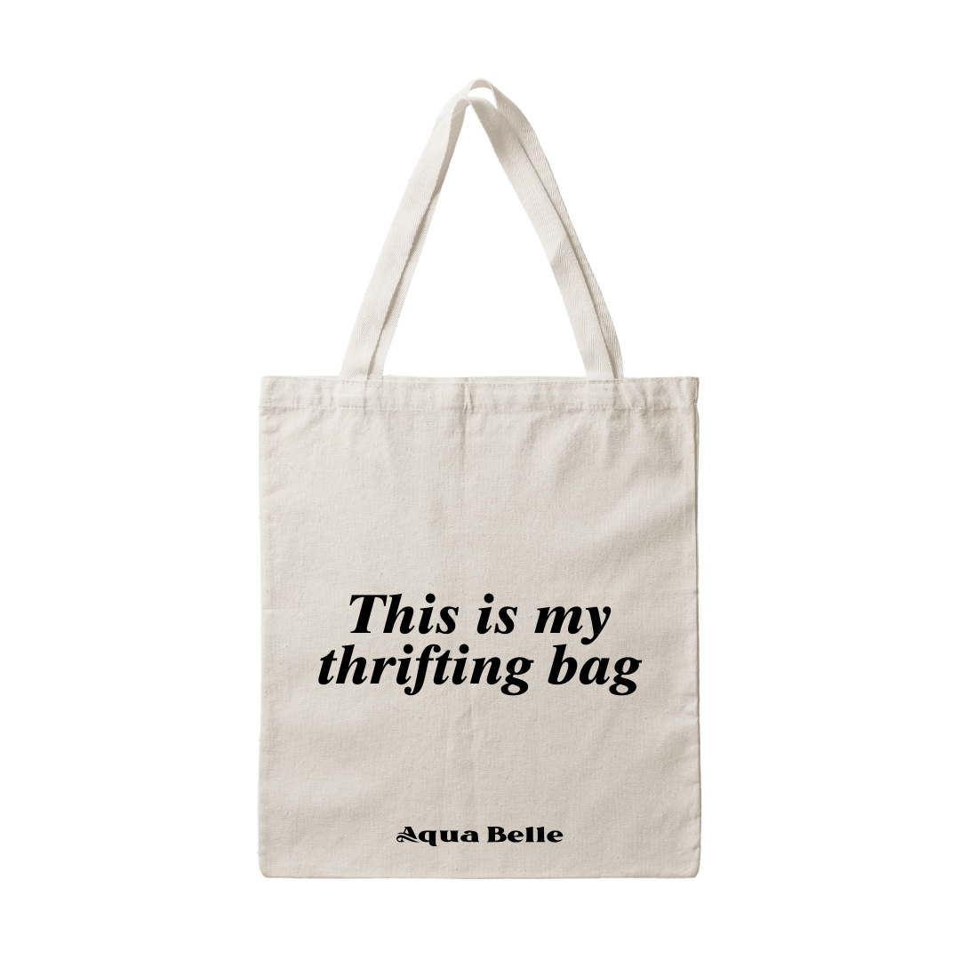 Tote Bag Thrifting Bag